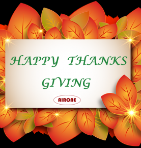 Happy Thanks Giving From Airone Ltd