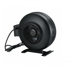 Round Duct Fan with Power Plug
